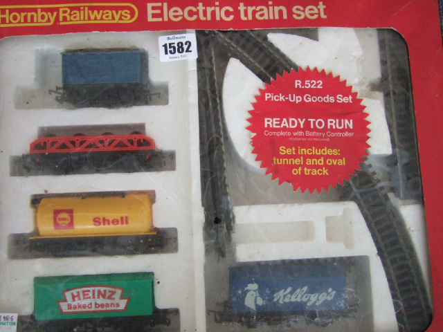 Appraisal: A Hornby gauge electric part train set No R four