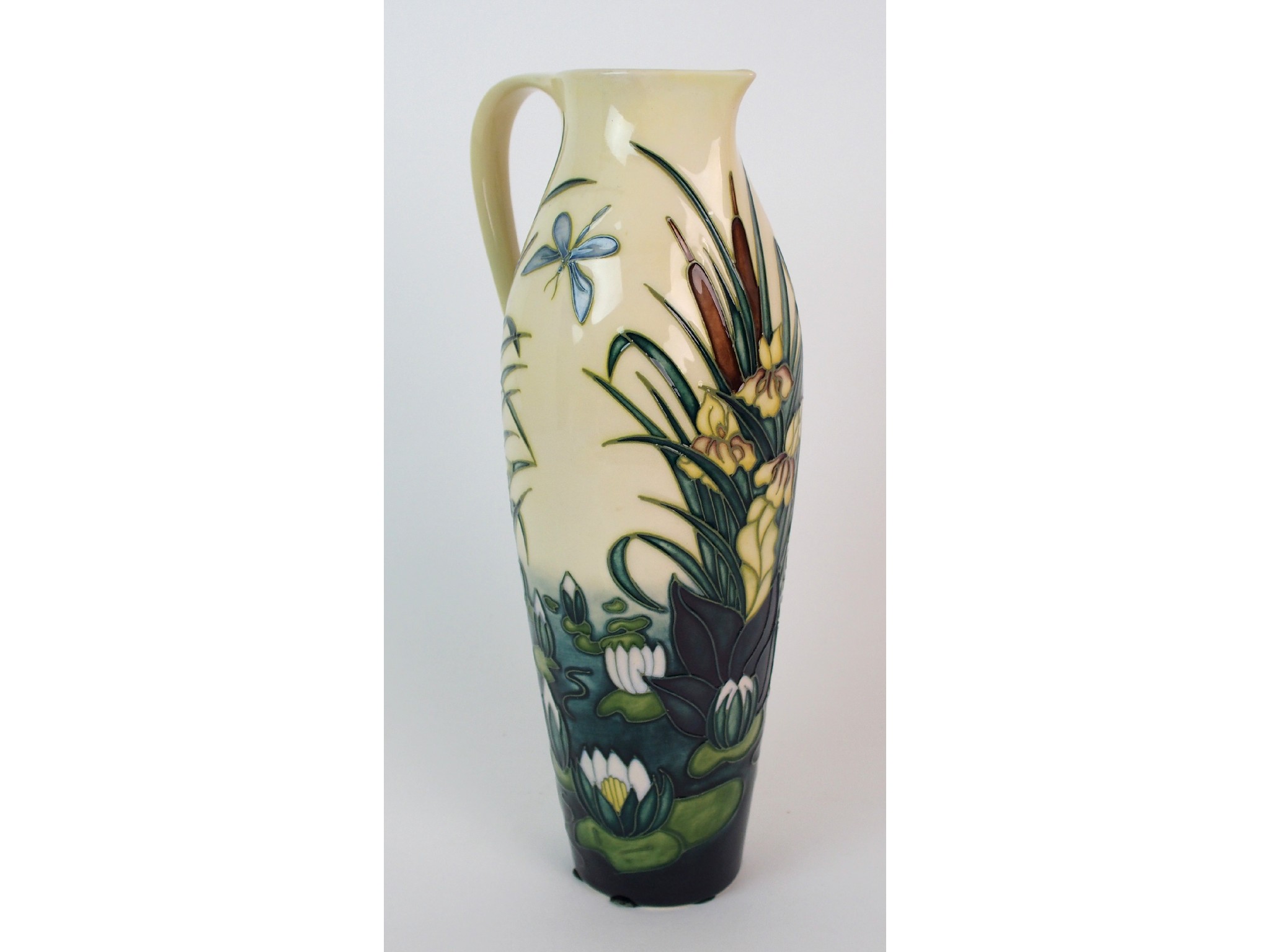 Appraisal: A Moorcroft Pottery Lamia jug designed by Rachel Bishopdated tapering