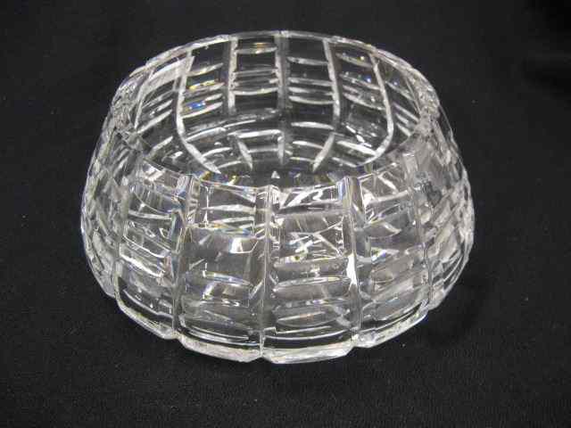 Appraisal: Waterford Cut Crystal Bowl '' diameter '' deep signed excellent