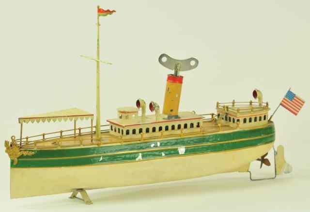 Appraisal: STAUDT RIVER BOAT Germany listed in the Moko catalog this