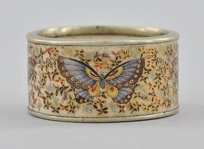 Appraisal: An Intricately Decorated Satsuma Napkin Ring Measuring approx - D