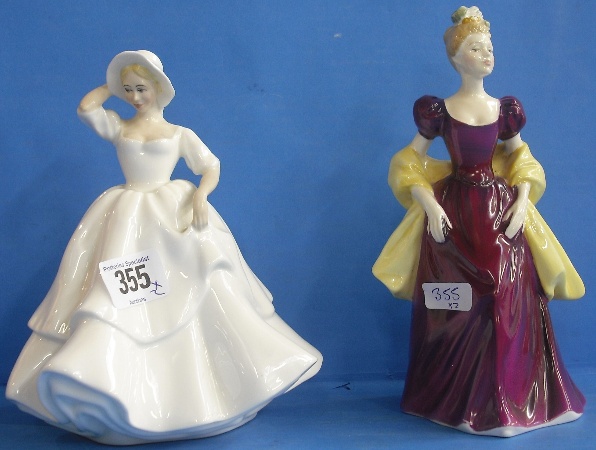 Appraisal: Royal Doulton figure Loretta HN and Samantha HN Both Seconds