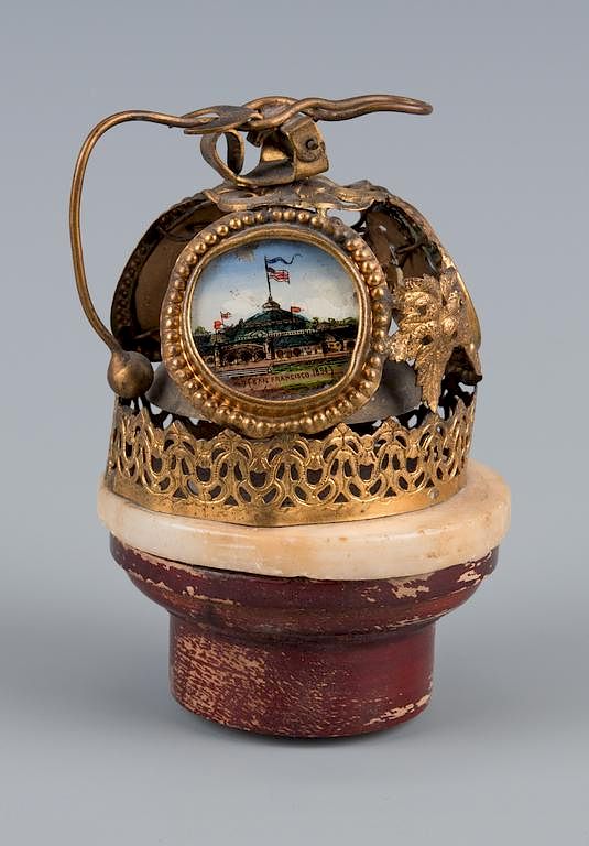 Appraisal: World's Fair Bell San Fran Souvenir table bell from the