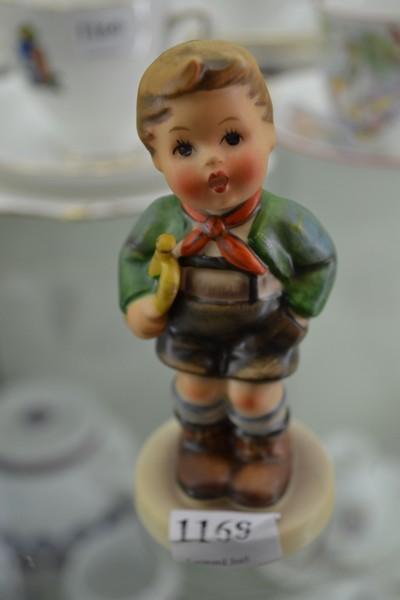 Appraisal: GOEBEL FIGURE OF A BOY AND TRUMPET