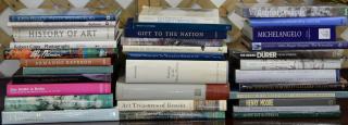 Appraisal: Lot of thirty-one art themed coffee table books to include