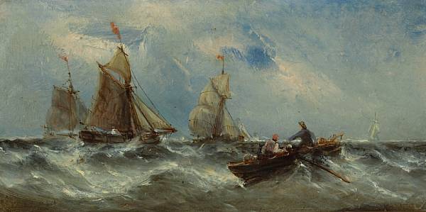 Appraisal: Attributed to Edwin Hayes RHA RI ROI British - Shipping