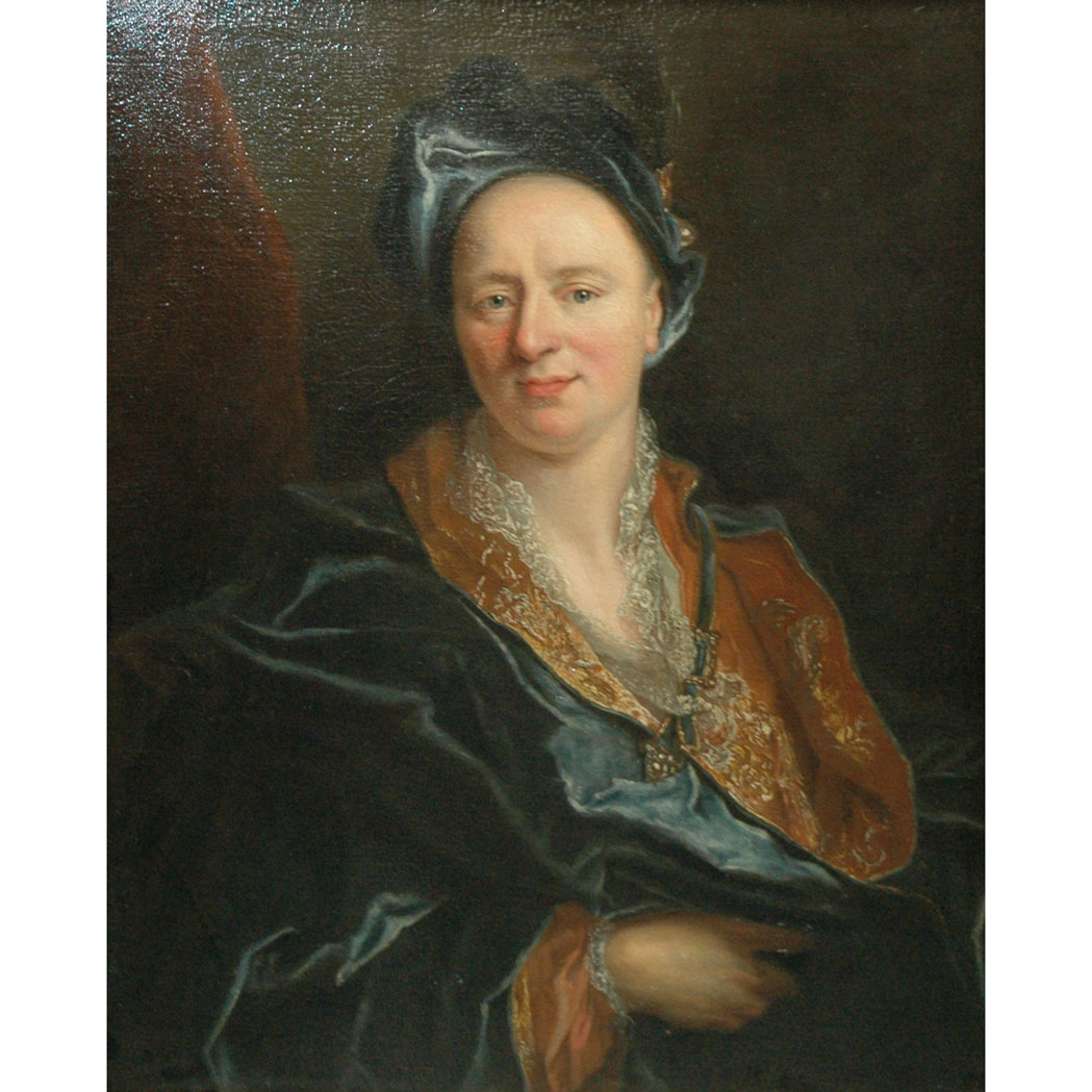 Appraisal: Circle of Nicholas Largilliere Portrait of the Artist Oil on