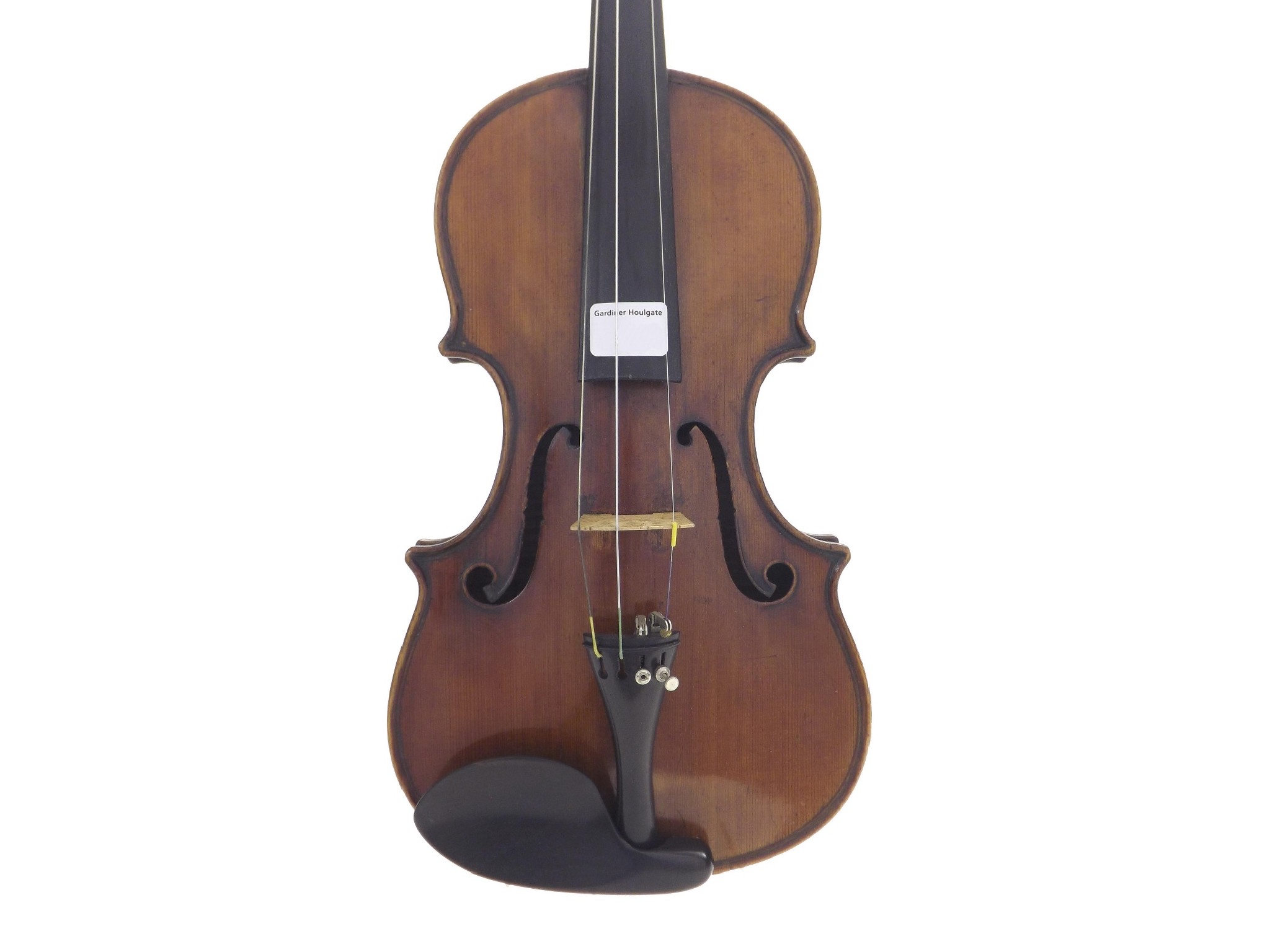 Appraisal: Interesting violin labelled Enrico Marchetti Medillanensis Premiato con Diciotto Medagli