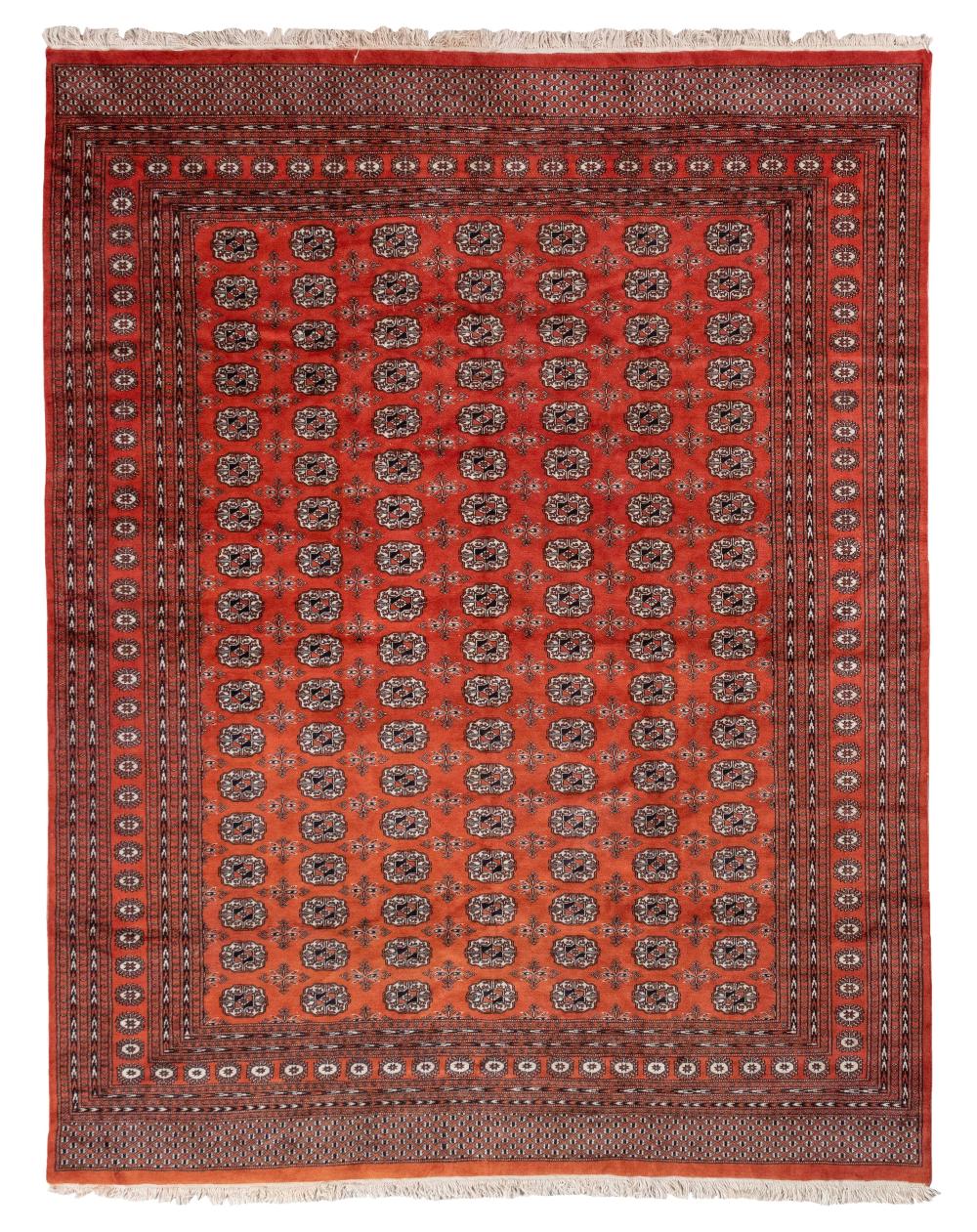 Appraisal: BOKHARA RUG X SECOND HALF OF THE TH CENTURYBOKHARA RUG