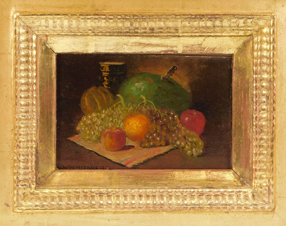 Appraisal: George W Whitaker Fruit Still Life Painting George W Whitaker