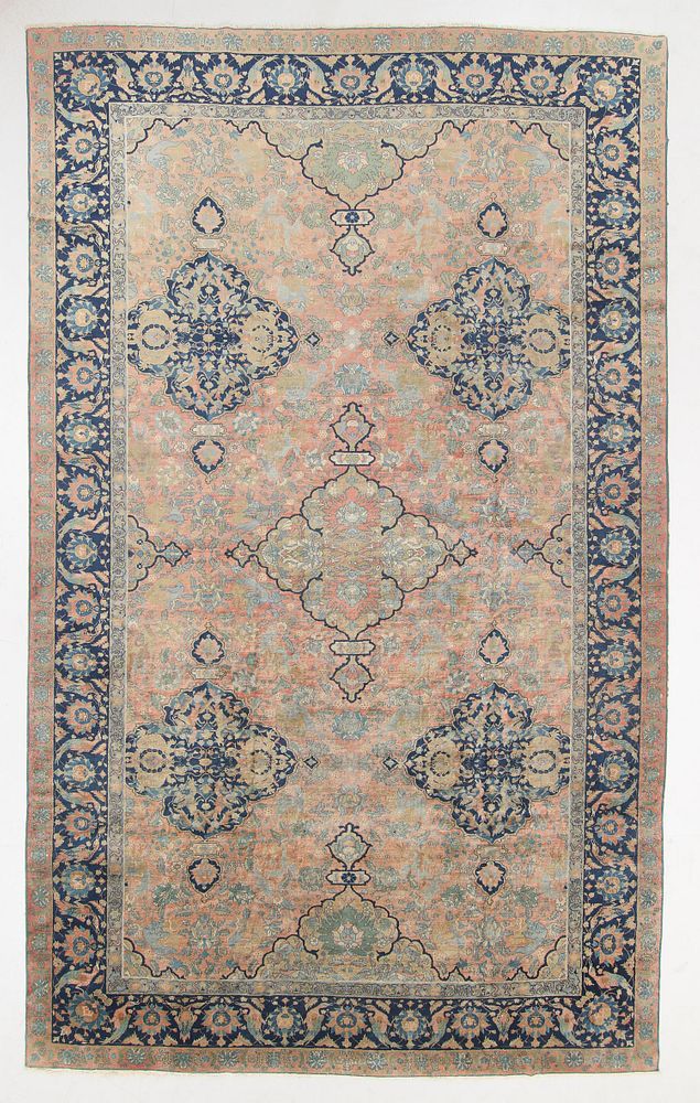 Appraisal: Antique Mogul Style Rug India ' '' x ' ''