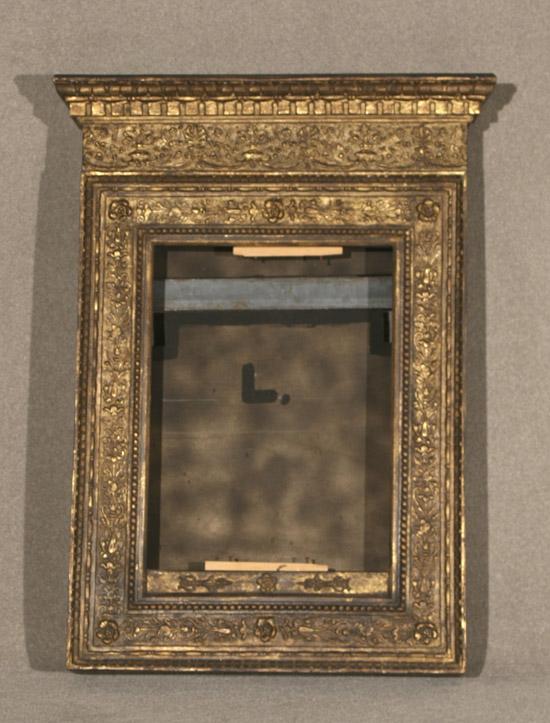 Appraisal: Italian Neoclassical Style Gilt Composition Wood 'Tabernacle' Frame th Century