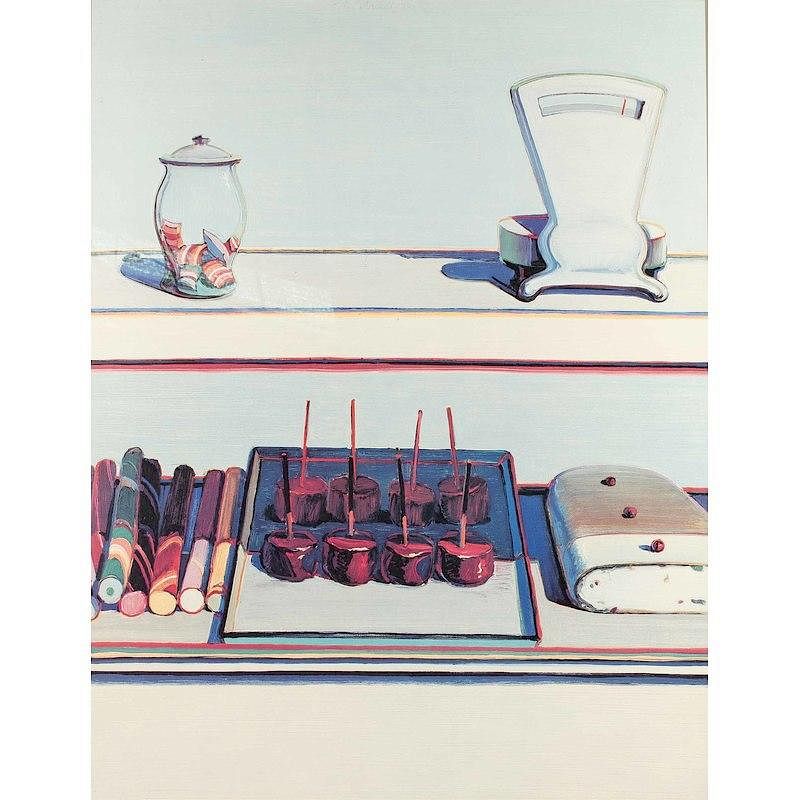 Appraisal: Wayne Thiebaud at Art Center College of Design Print Framed