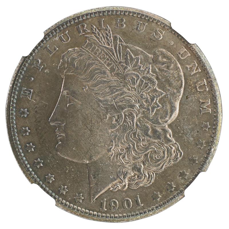 Appraisal: -S S MORGAN SILVER DOLLAR Condition Report