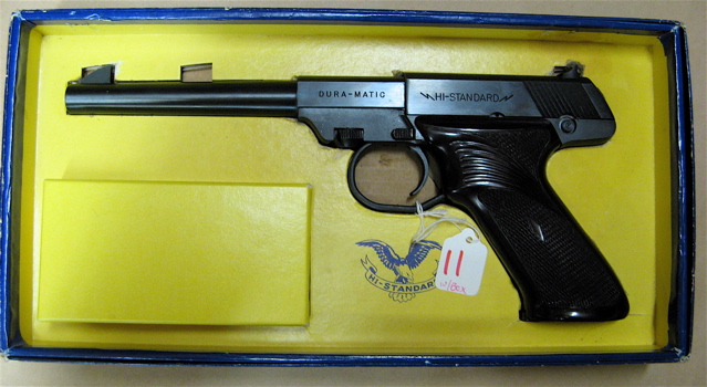 Appraisal: HI-STANDARD MODEL DURA-MATIC SINGLE ACTION SEMI-AUTOMATIC PISTOL lr caliber barrel