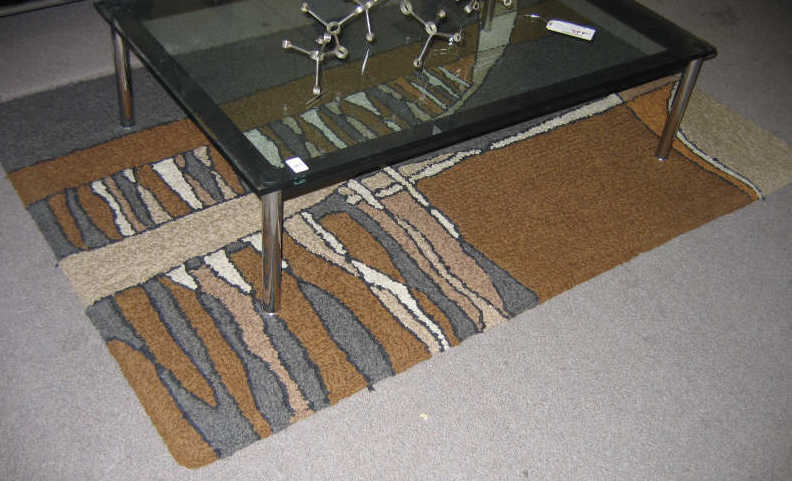 Appraisal: CABIN CRAFTS THROW RUG Joshua Tree acrilan acrylic woven in