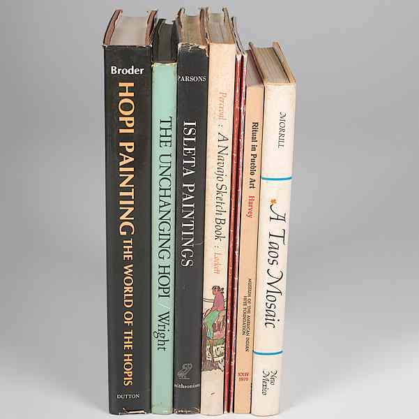 Appraisal: American Indian - Southwest Books on Native Southwest Paintings lot