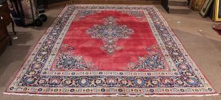 Appraisal: Persian Tabriz carpet Persian Tabriz carpet ' '' x '