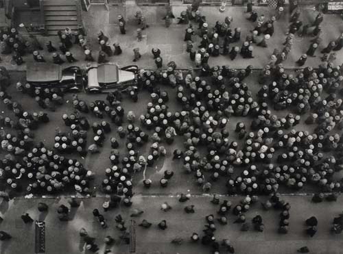 Appraisal: BOURKE-WHITE MARGARET - Hats in the Garment District New York