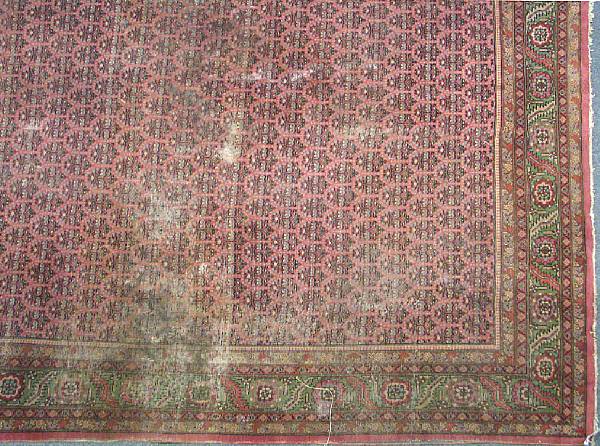 Appraisal: A Tabriz carpet size approximately ft in x ft in