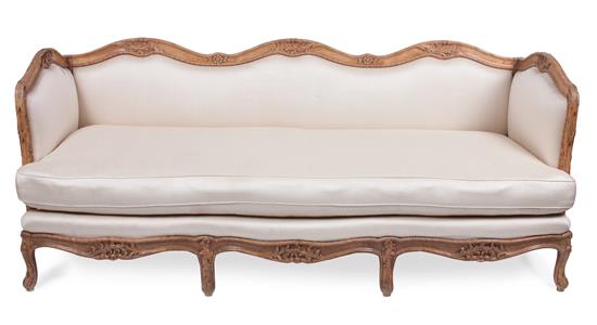 Appraisal: Sale Lot A French Louis XV Style Settee having a