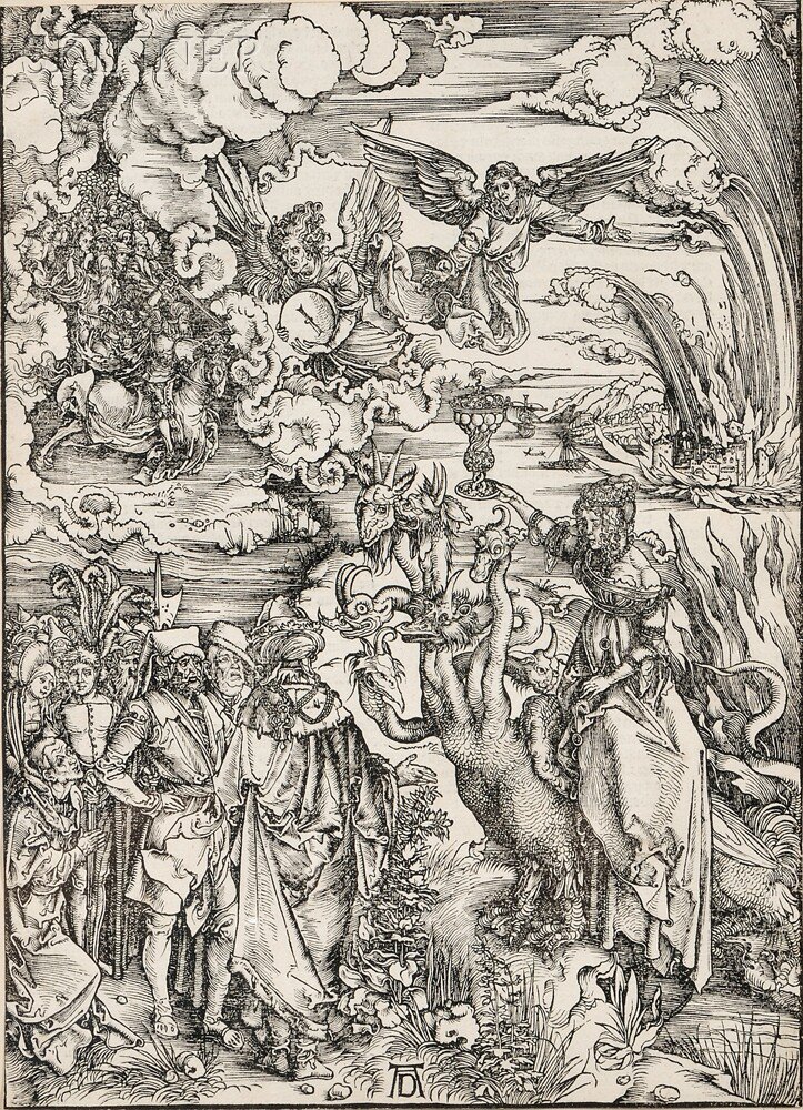 Appraisal: Albrecht D rer German - The Whore of Babylon from