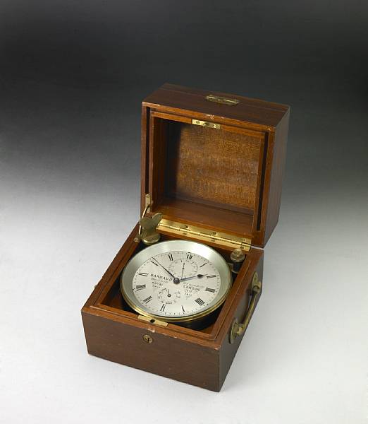 Appraisal: A Victorian two day marine chronometer Barraud Maker to the