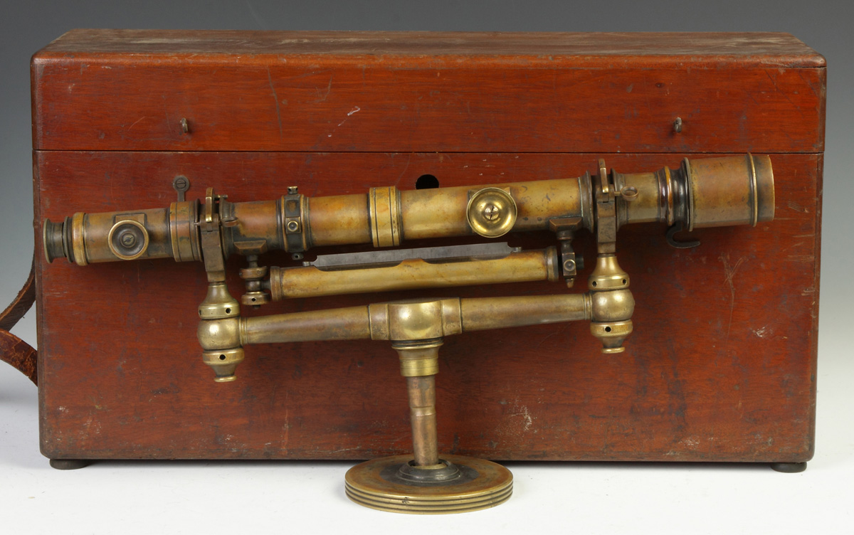 Appraisal: W L E Gurley Troy NY Brass Surveying Scope