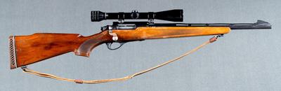 Appraisal: Remington Mdl cal rifle serial No - in barrel checkered