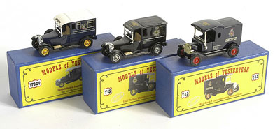 Appraisal: Matchbox Models of Yesteryear Police Vehicles To include No Y