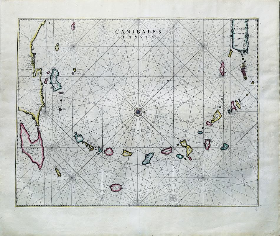 Appraisal: First Dutch map to focus on the Lesser Antilles Canibales