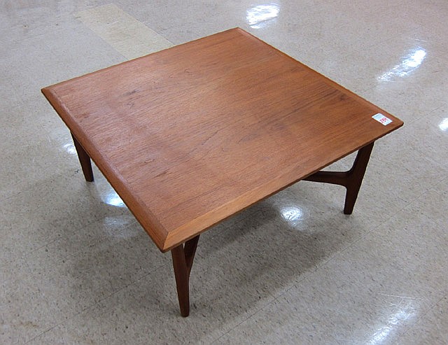 Appraisal: DANISH MODERN TEAKWOOD COFFEE TABLE Anders Mobelfabrik Denmark mid th