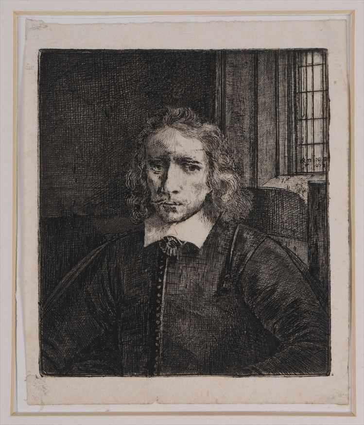 Appraisal: DUTCH SCHOOL PORTRAIT OF A GENTLEMAN Etching x in sheet