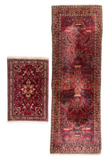 Appraisal: A Sarouk Wool Rug First feet inches x feet inches