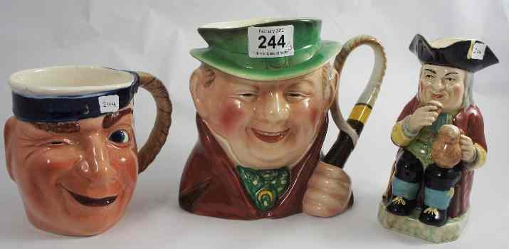 Appraisal: Beswick Toby Jug Toby Philpotts Character Jug HMS Wink Damage