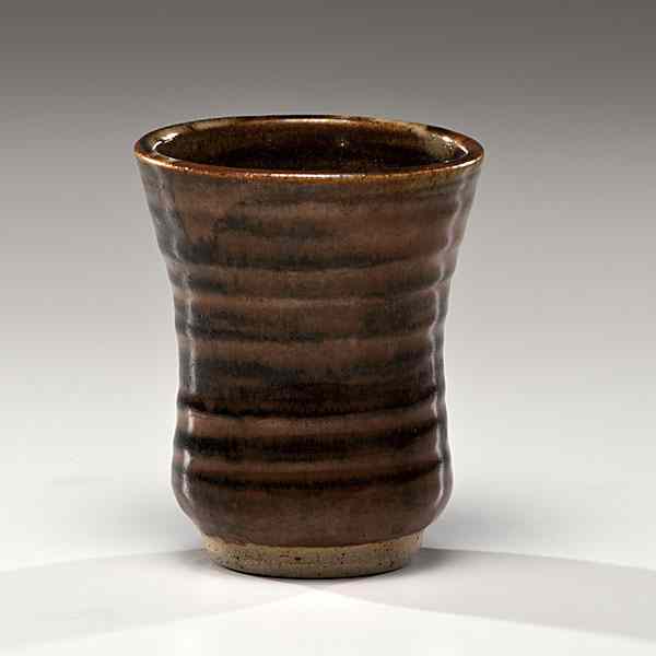 Appraisal: Bernard Leach - Hong Kong Tenmoku Vaseca Stoneware ht in