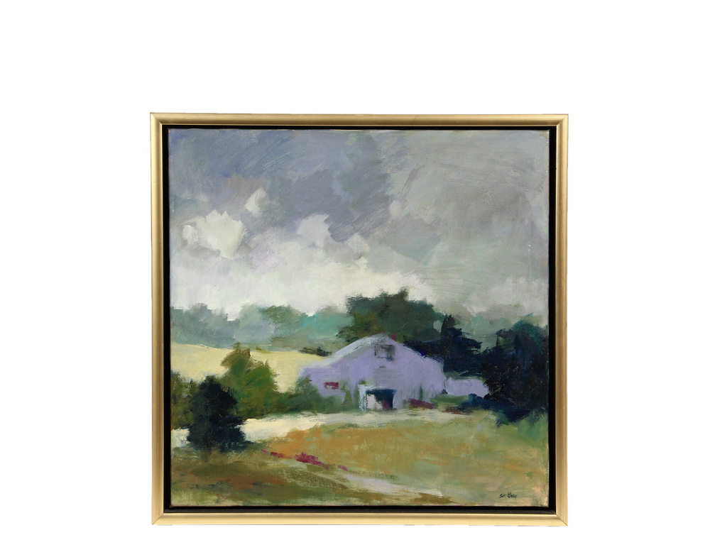 Appraisal: HELEN ST CLAIR Contemporary Portland ME - Jefferson Farm oil