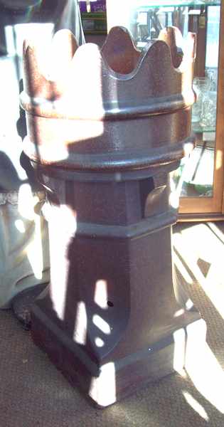 Appraisal: A MID VICTORIAN CHIMNEY POT