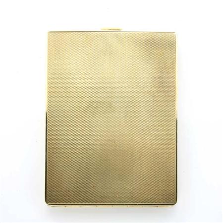 Appraisal: Gold Cigarette Case Estimate -