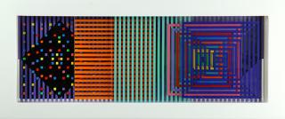 Appraisal: Agamograph Yaacov Agam Yaacov Agam Israeli b Agamogragh plexi and