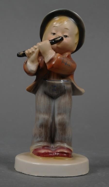 Appraisal: Rare Hummel Serenade with flute Old name was The Flutist