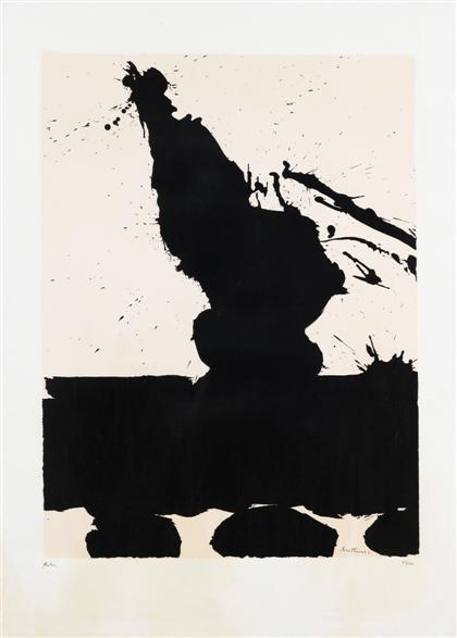 Appraisal: ROBERT MOTHERWELL american -