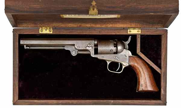 Appraisal: Colt Model Pocket Percussion Revolver cal '' octagonal barrel with