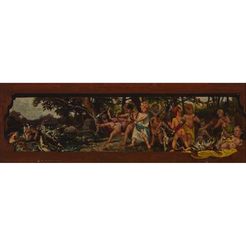 Appraisal: Roberto Fontana - A FRIEZE OF DIANA AND ACTAEON Italian