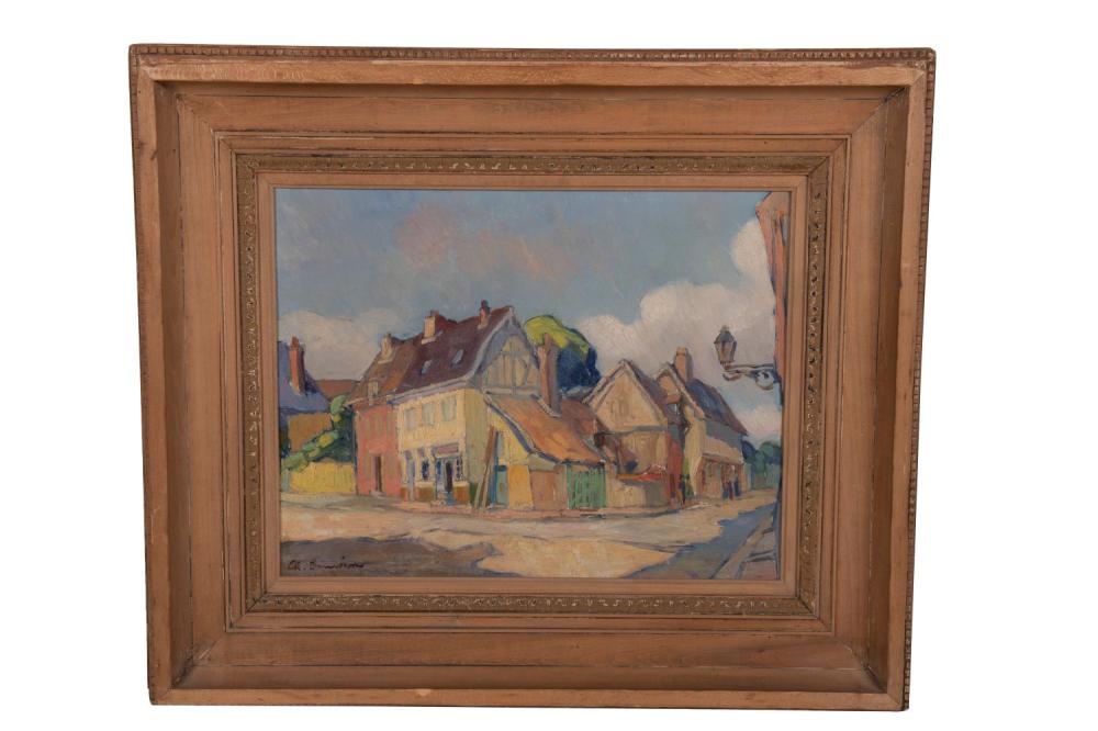 Appraisal: CHARLES CAMOIN LES ANDELYS NORMANDY FRANCE oil on board signed