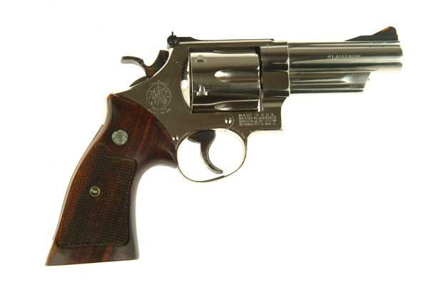 Appraisal: SMITH WESSON MODEL DA REVOLVER Cal Mag SN S Nickel