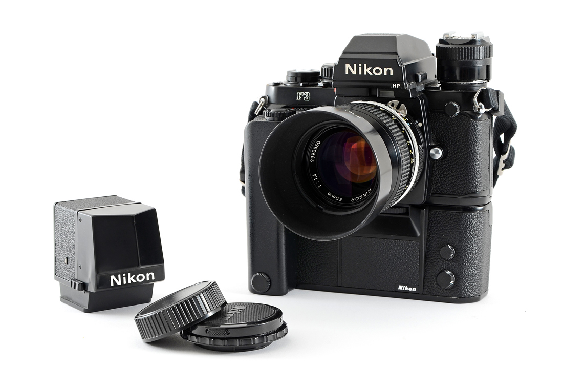 Appraisal: NIKON F MD- MOTORDRIVE W VIEWFINDERS AND MM F AI