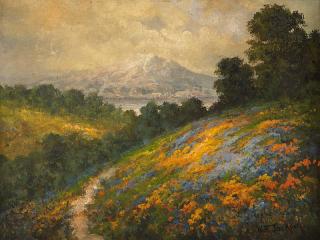 Appraisal: William Franklin Jackson Mount Tamalpais Marin County CA signed lower