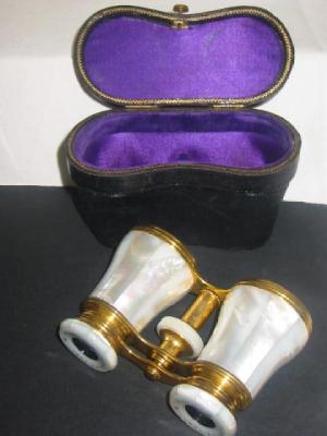 Appraisal: A PAIR OF FRENCH OPERA GLASSES by Lemoire Fabi Paris