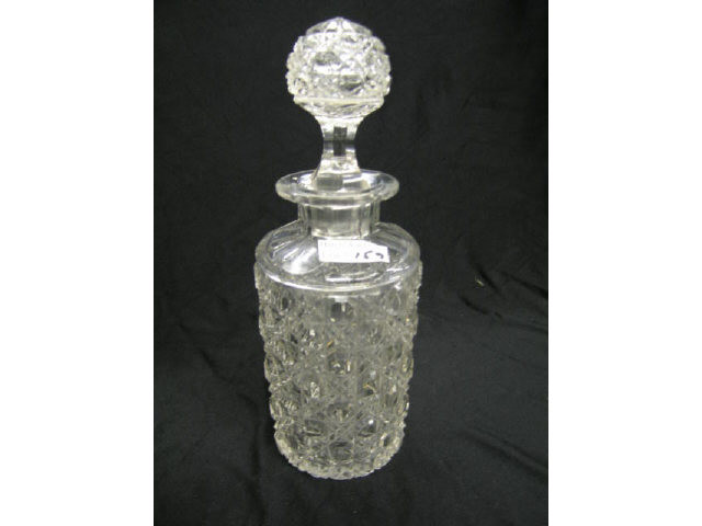 Appraisal: Cut Glass Cologne or Perfume Bottle